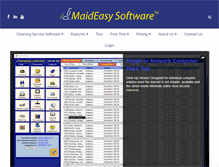 Tablet Screenshot of maideasysoftware.com